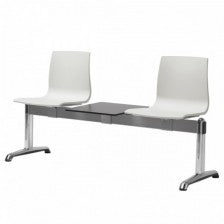 Panca da Attesa con Tavolino Ignifuga - Scab Design