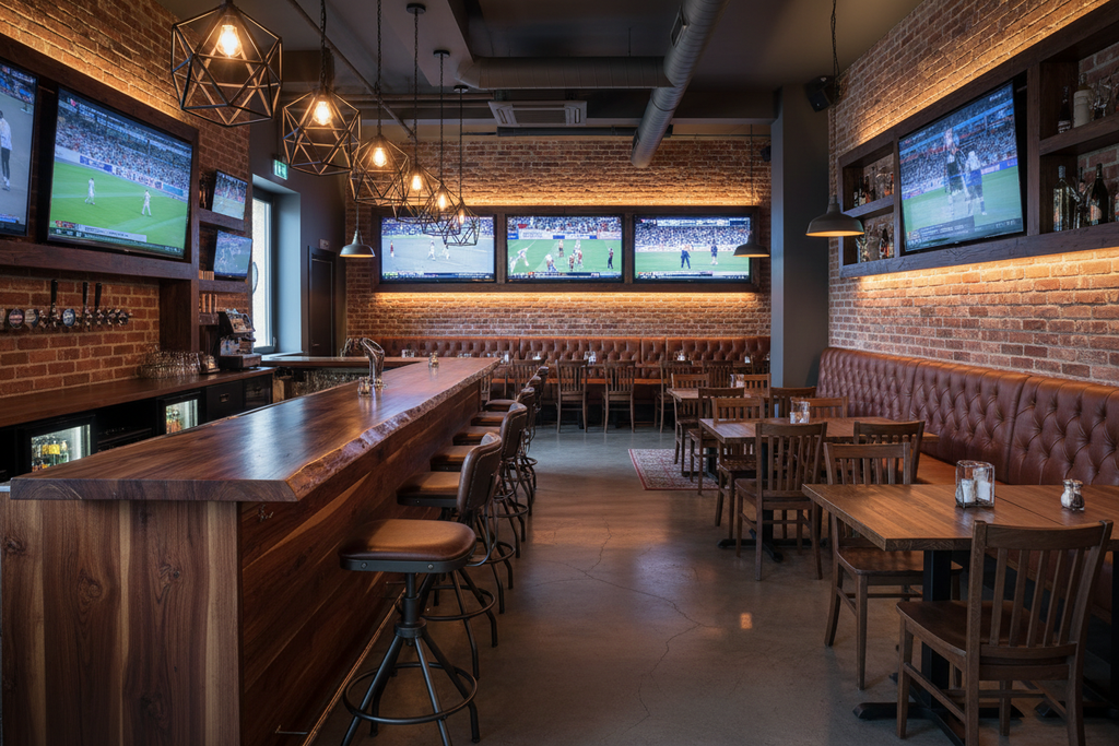 Pub sportivo - Vista generale