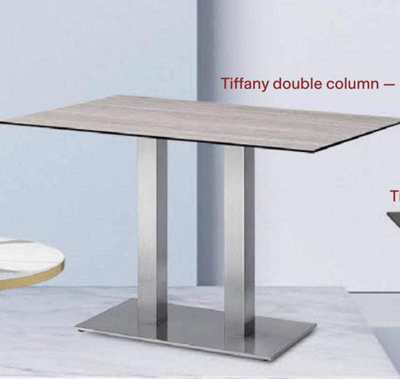 Sgabelli, tavoli e piani tavoli per pub e ristoranti e bar