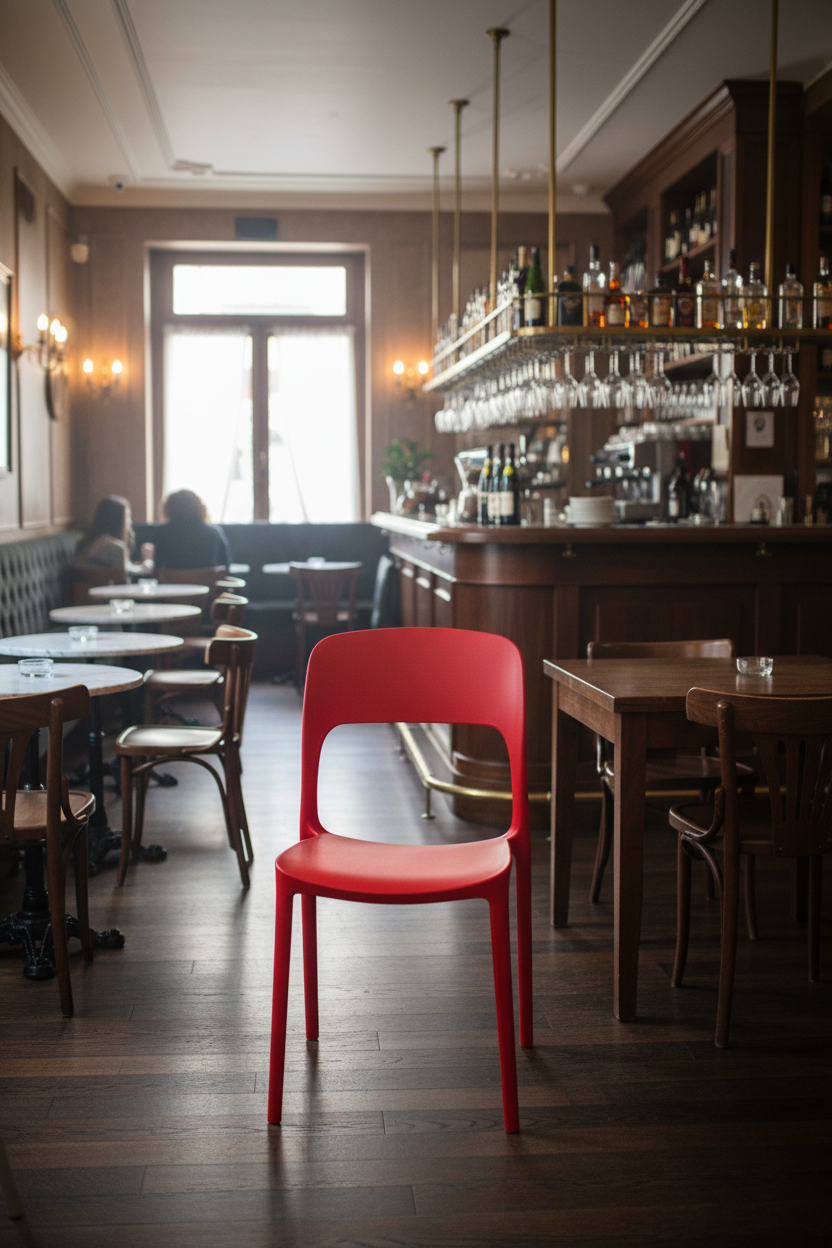 Sedie da esterno da interni per arredo bar