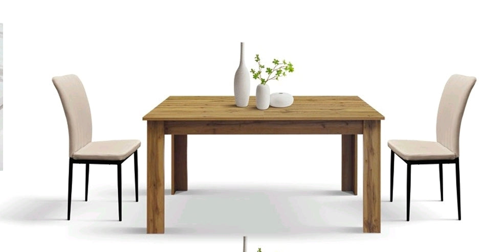 Articolo 2198 - Tavolo allungabile nobilitato finitura rovere