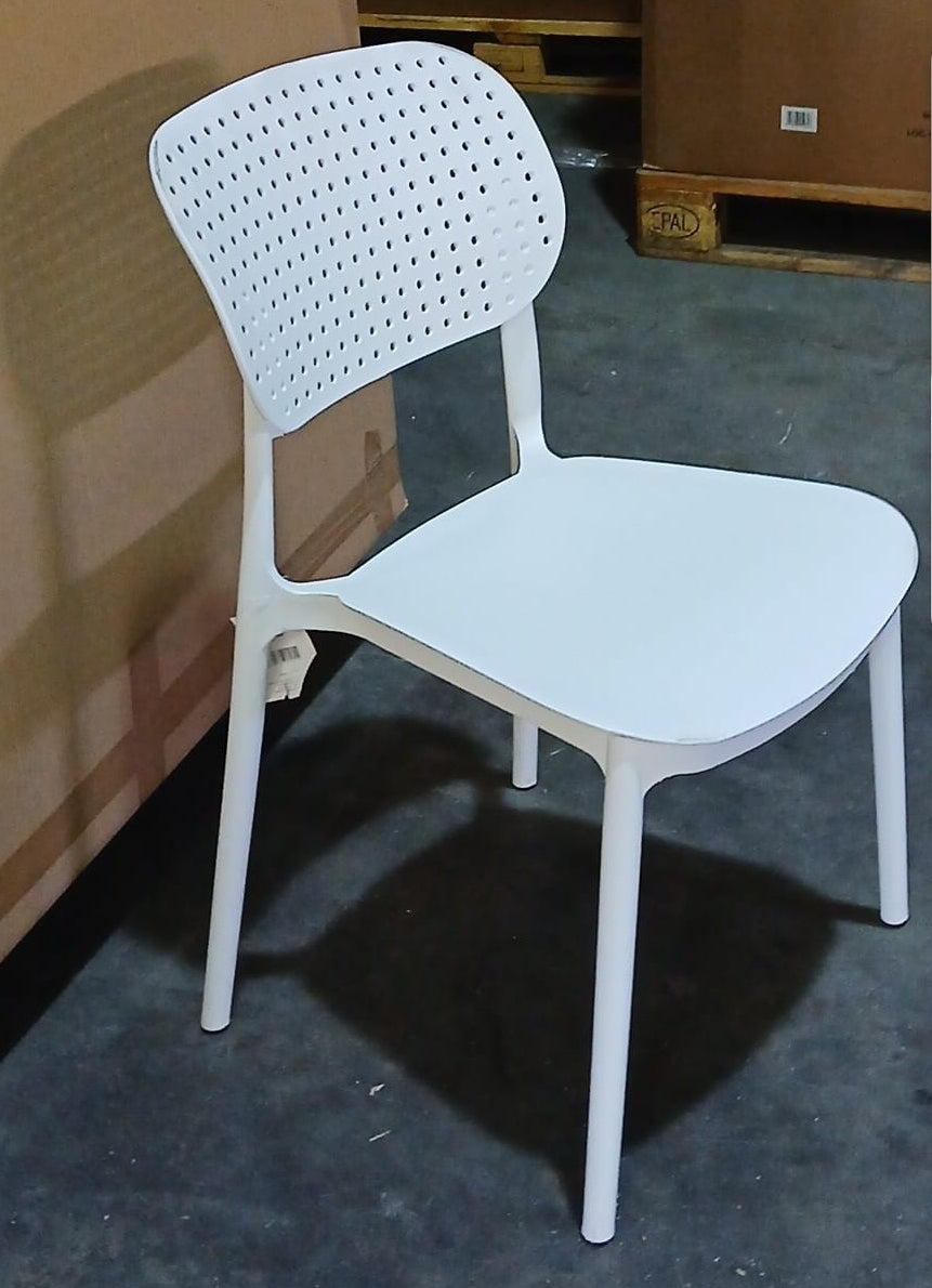 Sedia Polipropilene Bianco