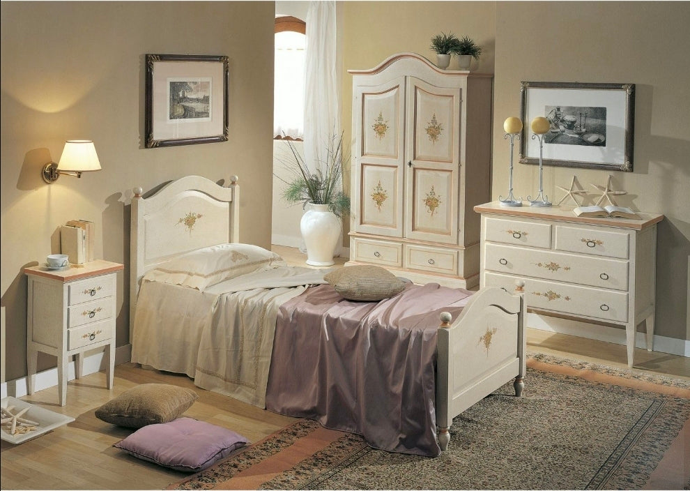 CAMERETTA COMPLETA MOD ROSY STILE SHABBY