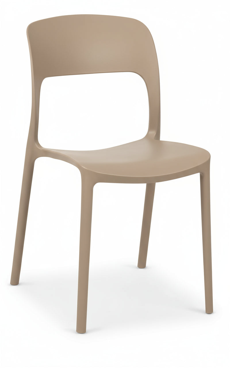 Sedia messina da bar como beige per Interni ed Esterni