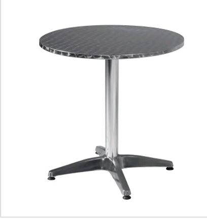 TAVOLODA BAR  Ø70 ALU/ACCIAIO