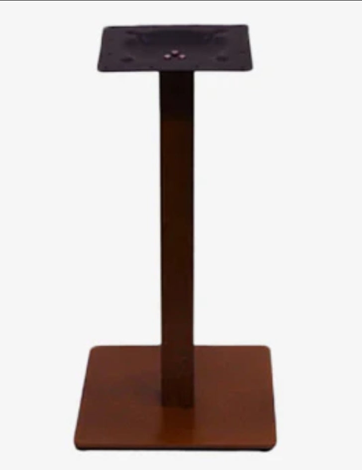 Base per Tavolo in Ruggine 50x50 H107