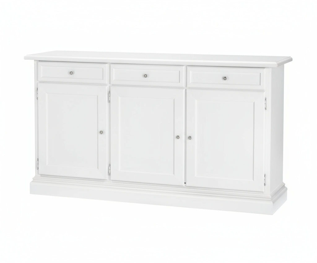 Credenza bassa bianco opaco