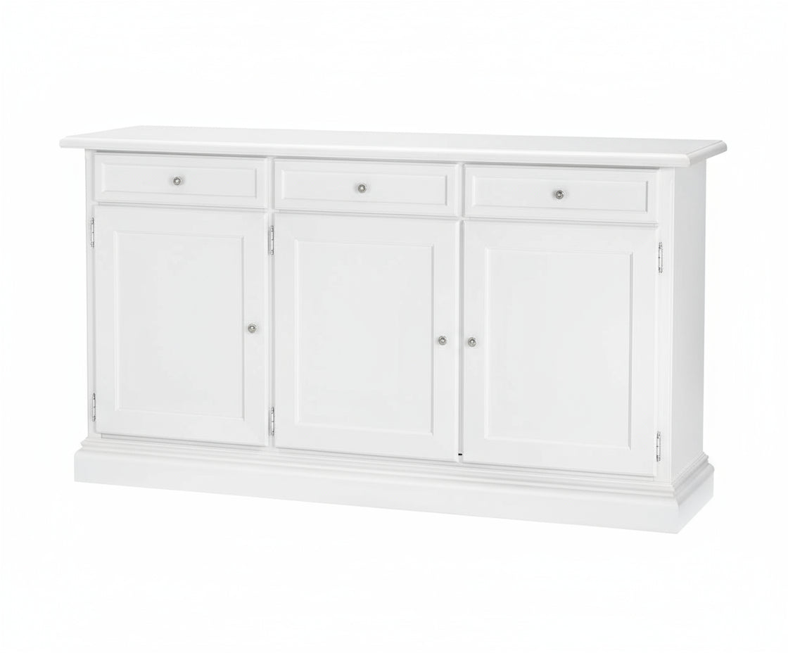 Credenza bassa bianco opaco