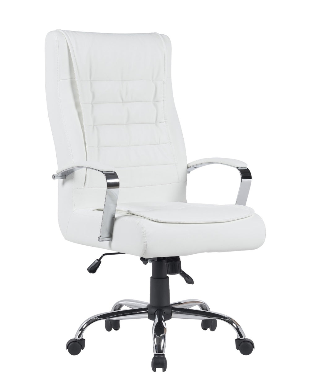 Poltrona Ufficio Direzionale Ecopelle Bianco