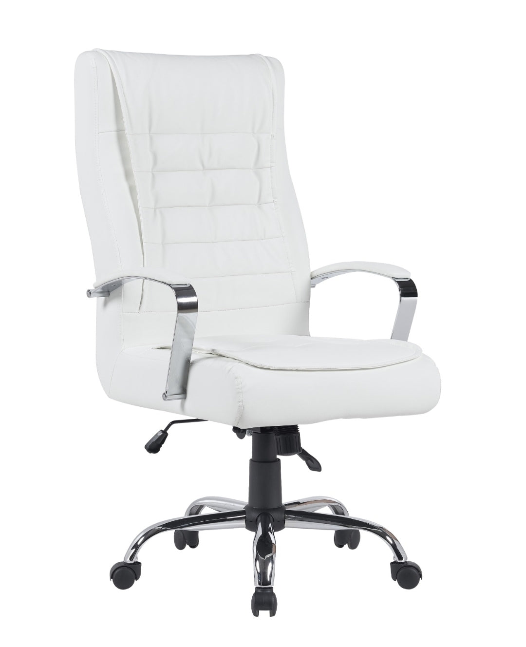 Poltrona Ufficio Direzionale Ecopelle Bianco