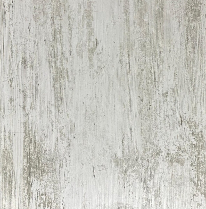 Piano Tavolo 60x60 Bianco Vintage Bordo ABS Spessore 1,8cm - Contract Bar Bistrot