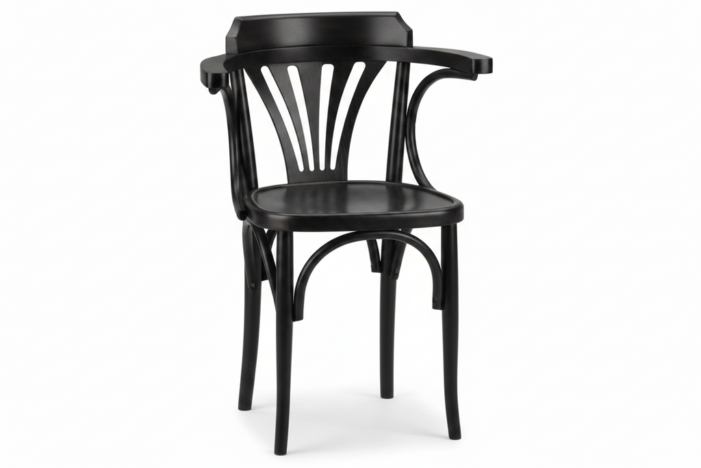 Poltrona bistrot colore nero