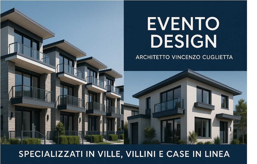 Progetti ville, villino, case in linea