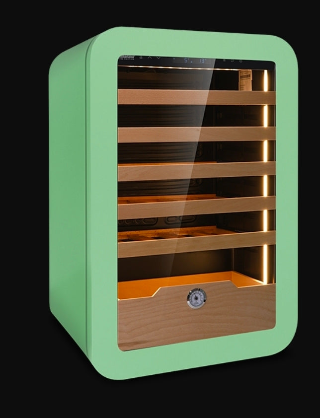 Cantinetta Vini VINARIUS 40 GRN – 36 Bottiglie – Colore Verde – Porta in Vetro