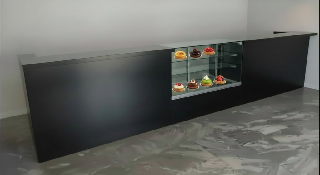 Bancone bar bologna con retrobanco e office cameriere