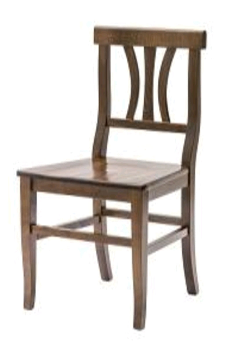 Sedia Contract in Legno Massello per Ristoranti e Hotel | EventoDesign tinta noce