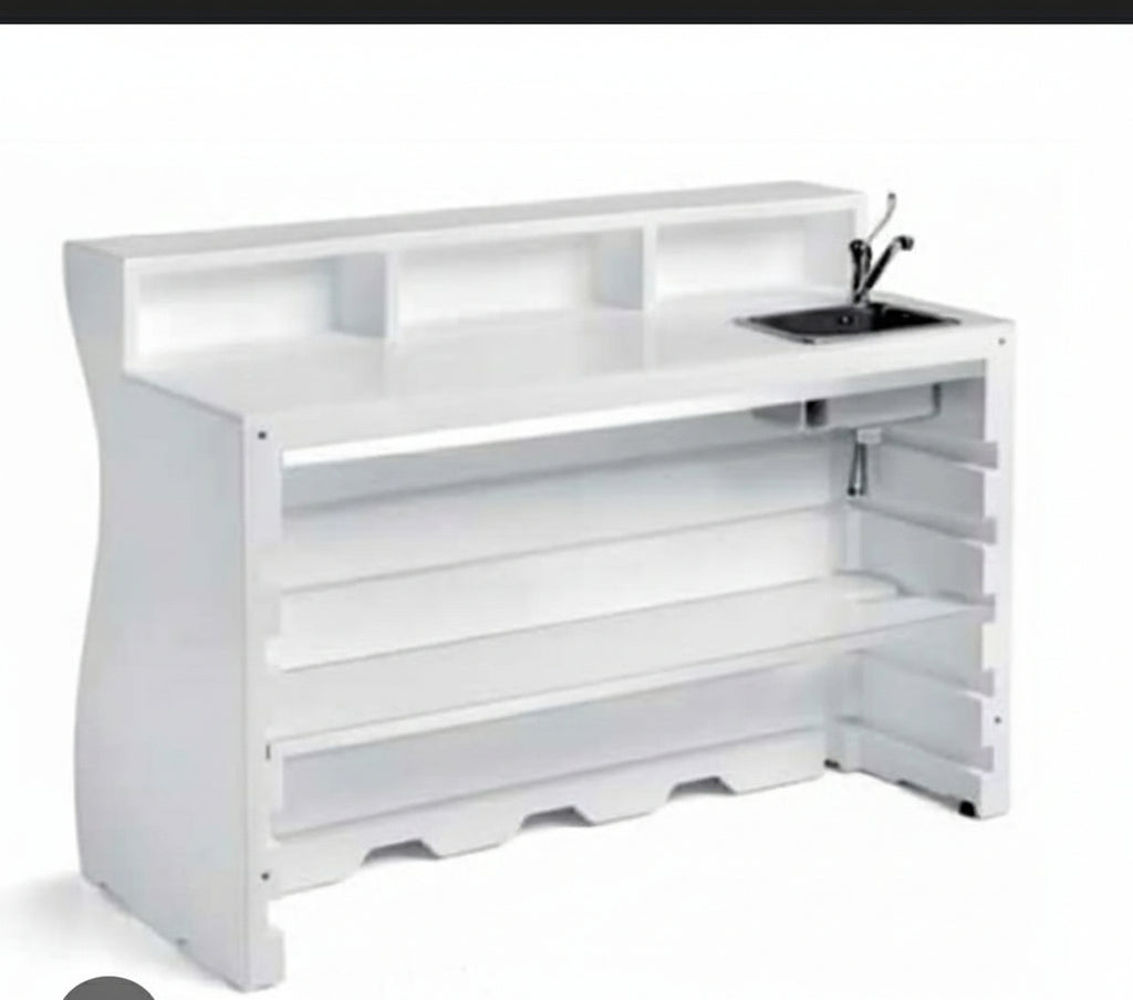 Bancone Bar Luminoso con Lavello Singolo