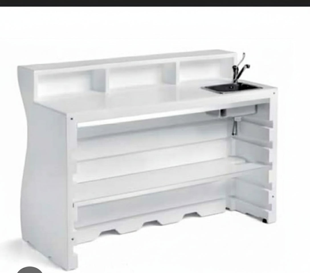 Bancone Bar Luminoso con Lavello Singolo