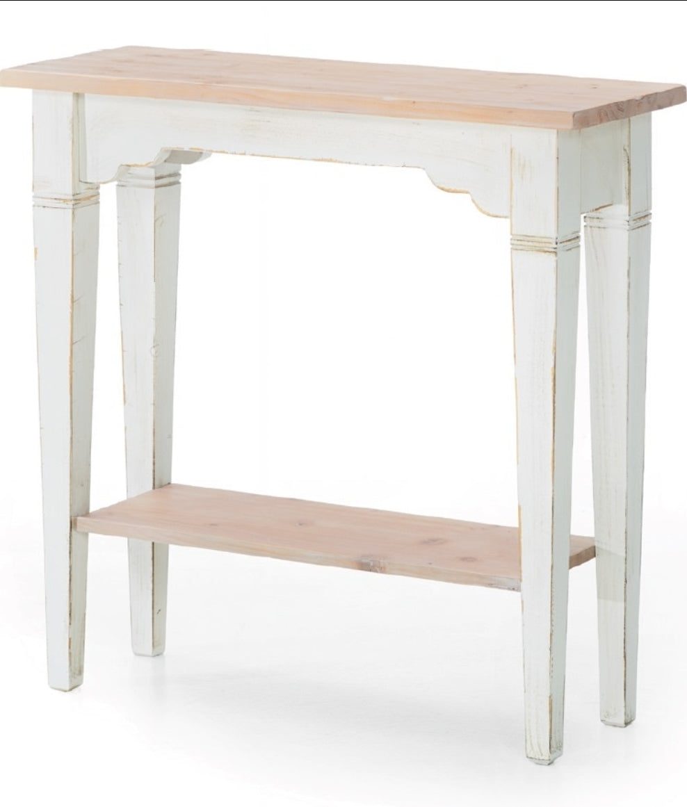 Consolle Abete Massiccio con Gambe a Spillo