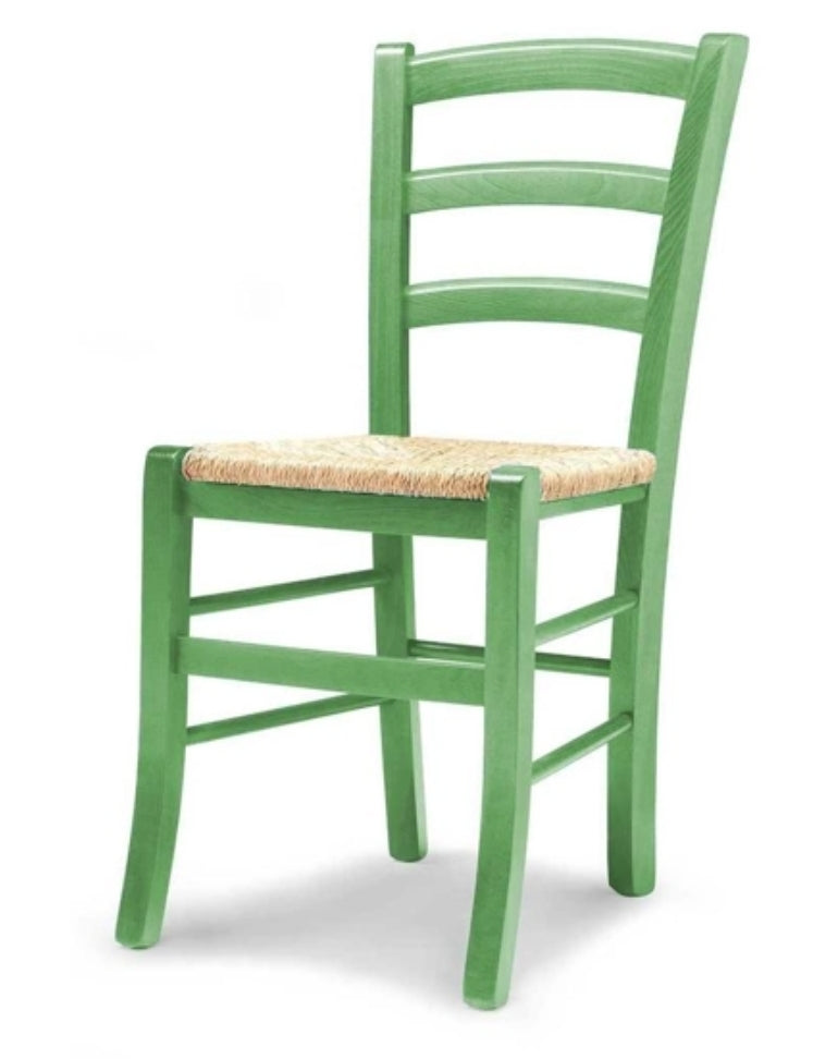 Venezia - Sedia Rustica in Legno