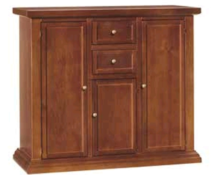 Credenza Tinta Noce 100x40x88 Arte Povera Massello Made in Italy