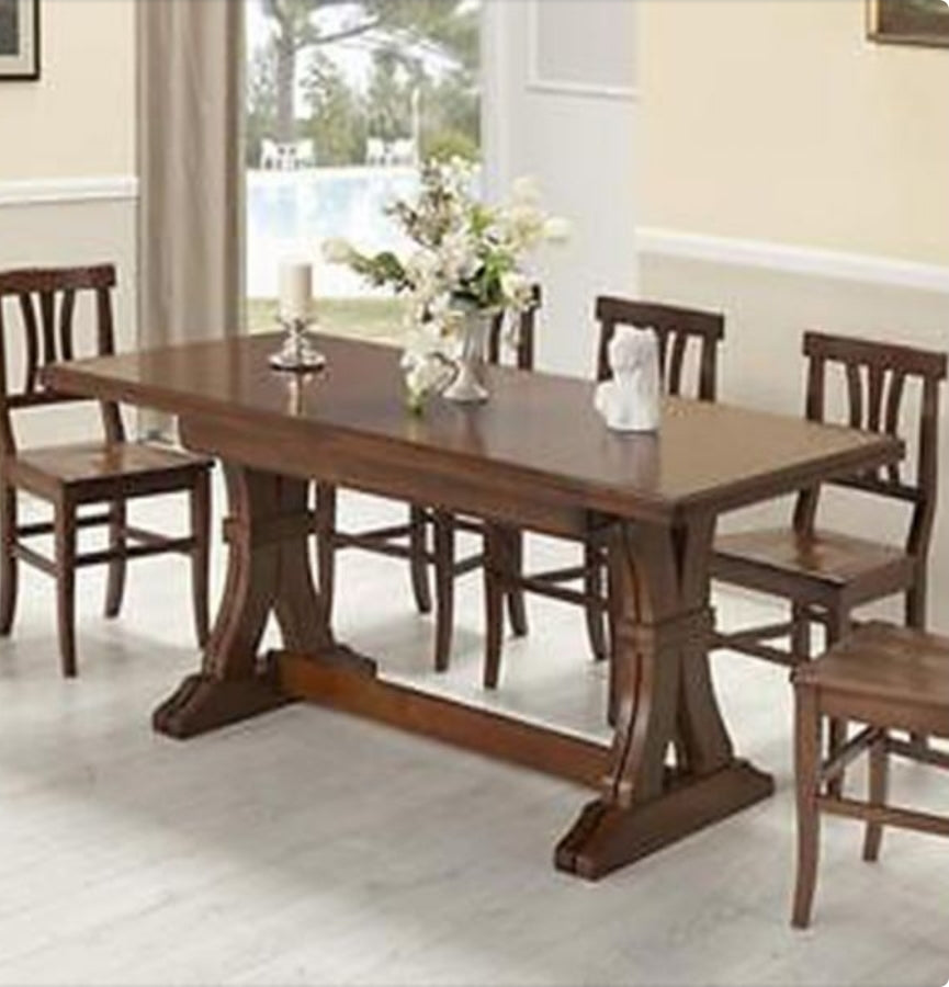 TAVOLO FRATINO ALLUNGABILE IN LEGNO CON 6 SEDIE roma, ancona, pescara