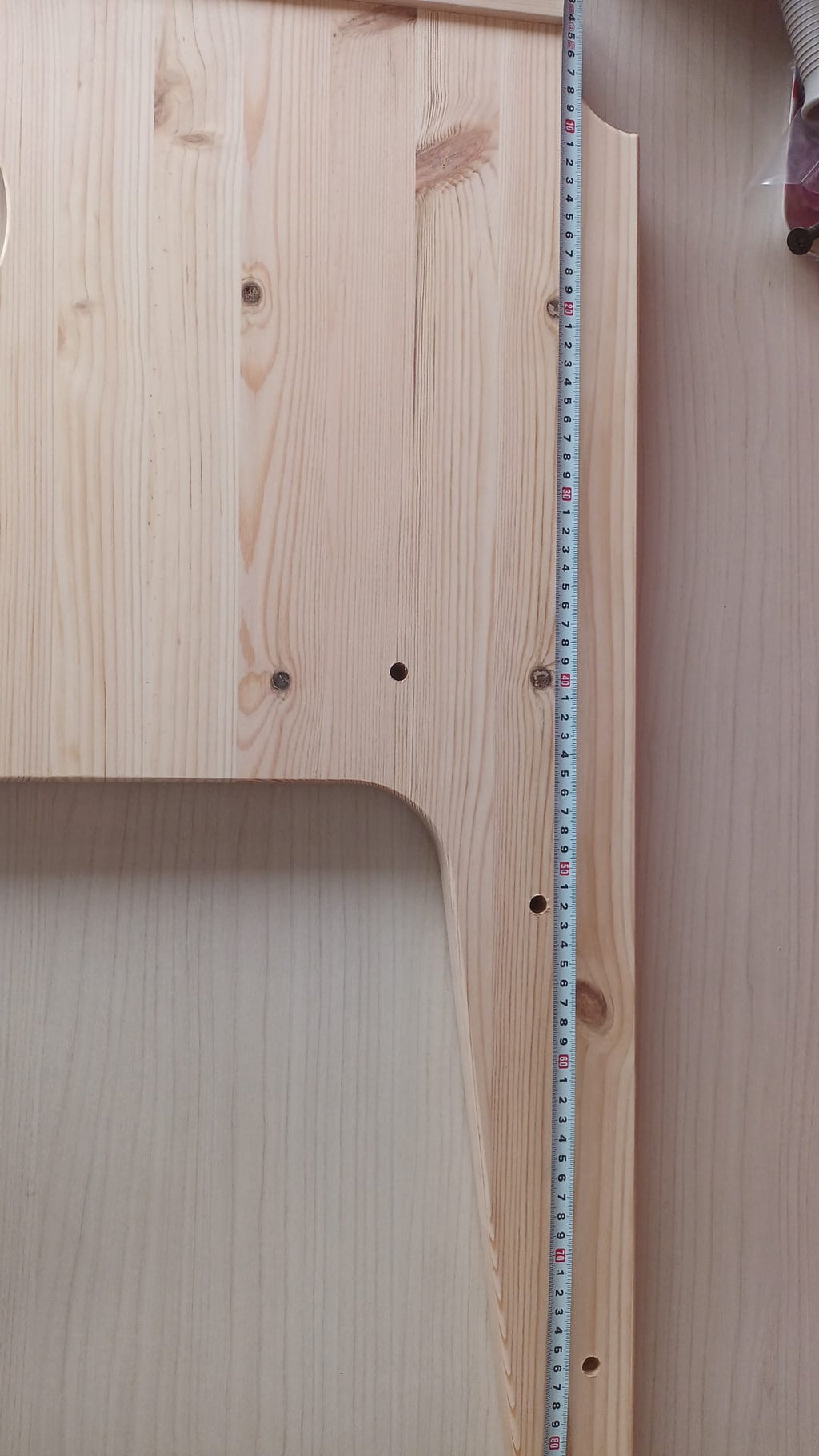 Panca in Legno Massello di Pino grezzo con Contenitore – Componibile