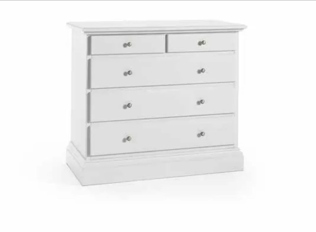 CAMERA DA LETTO MATRIMONIALE COMPLETA SHABBY BIANCA