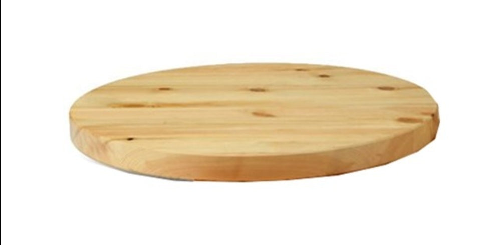 Piano in legno di pino naturale Ø 70 cm