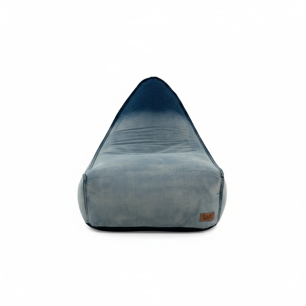Articolo LF720 Poltrona imbottita in denim slavato
