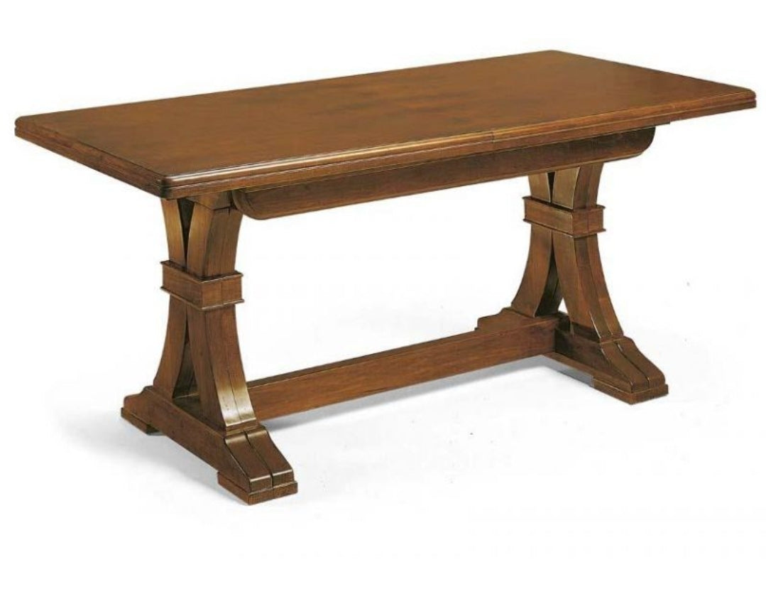 TAVOLO FRATINO ALLUNGABILE IN LEGNO CON 6 SEDIE roma, ancona, pescara