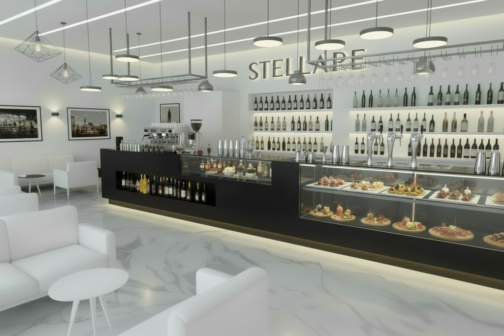 Arredo Completo lounge bar  cocktail bar  vigevano