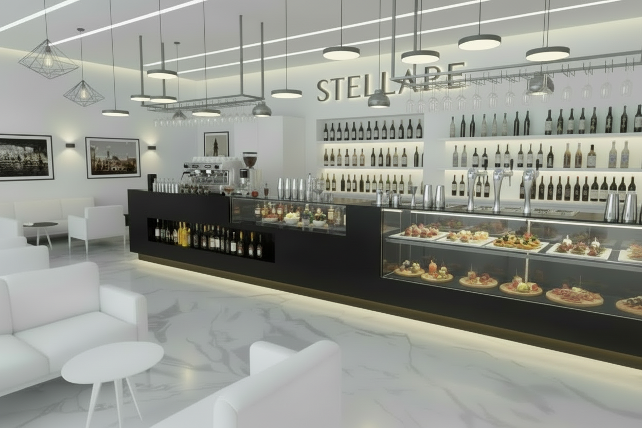 Arredo Completo lounge bar  cocktail bar  vigevano