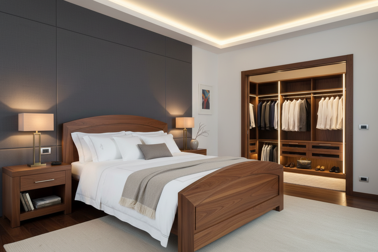 Camera da Letto Luxury per Hotel 5 Stelle in diversi colori rak