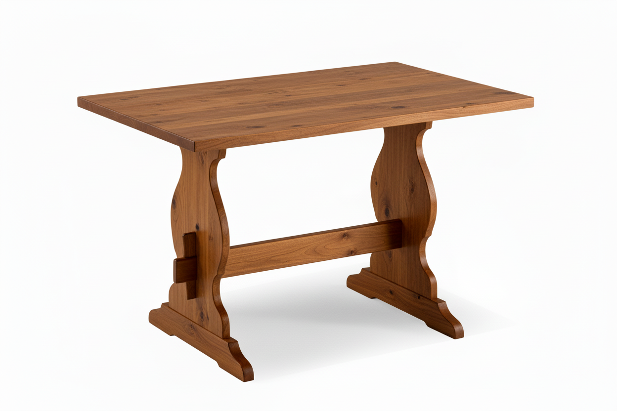 Panca con schienale per pizzeria e tavolo fratino