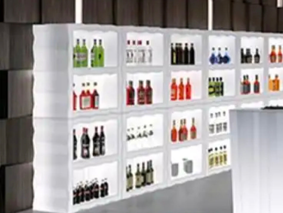 Display Frozen luminoso | Design, portabottiglie, outdoor, bar
