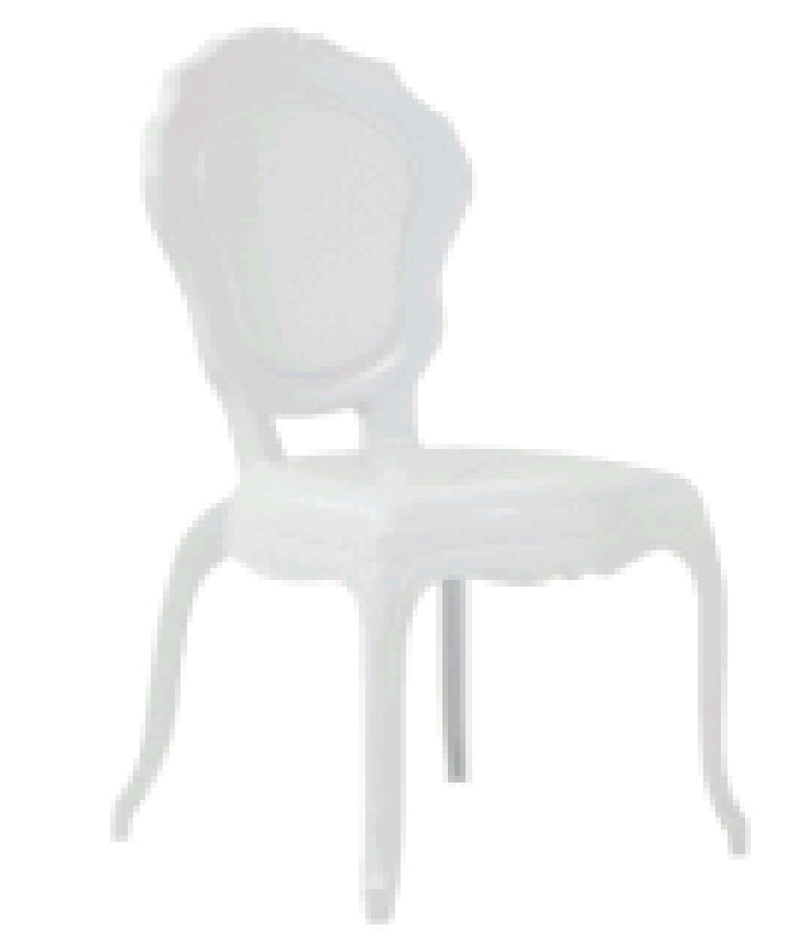 Sedia Polipropilene Bianco Lucido