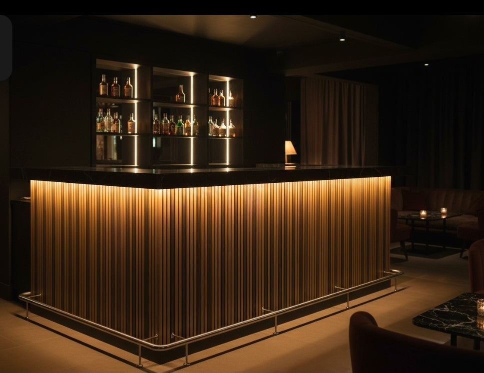 Bancone dal Design Unico per Hotel e Ristorante – 4 Metri Lineari