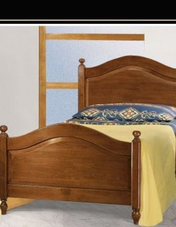 Letto arte povera
Dimensioni:	129 x 212 x 111 Altezza Pediera cm69