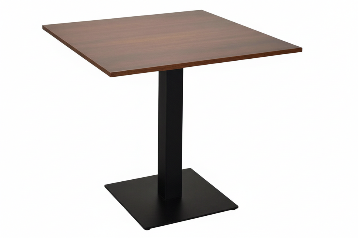 Stock Tavoli 80x80 Contract Noce 12 Pezzi - Kit Base+Tavolo