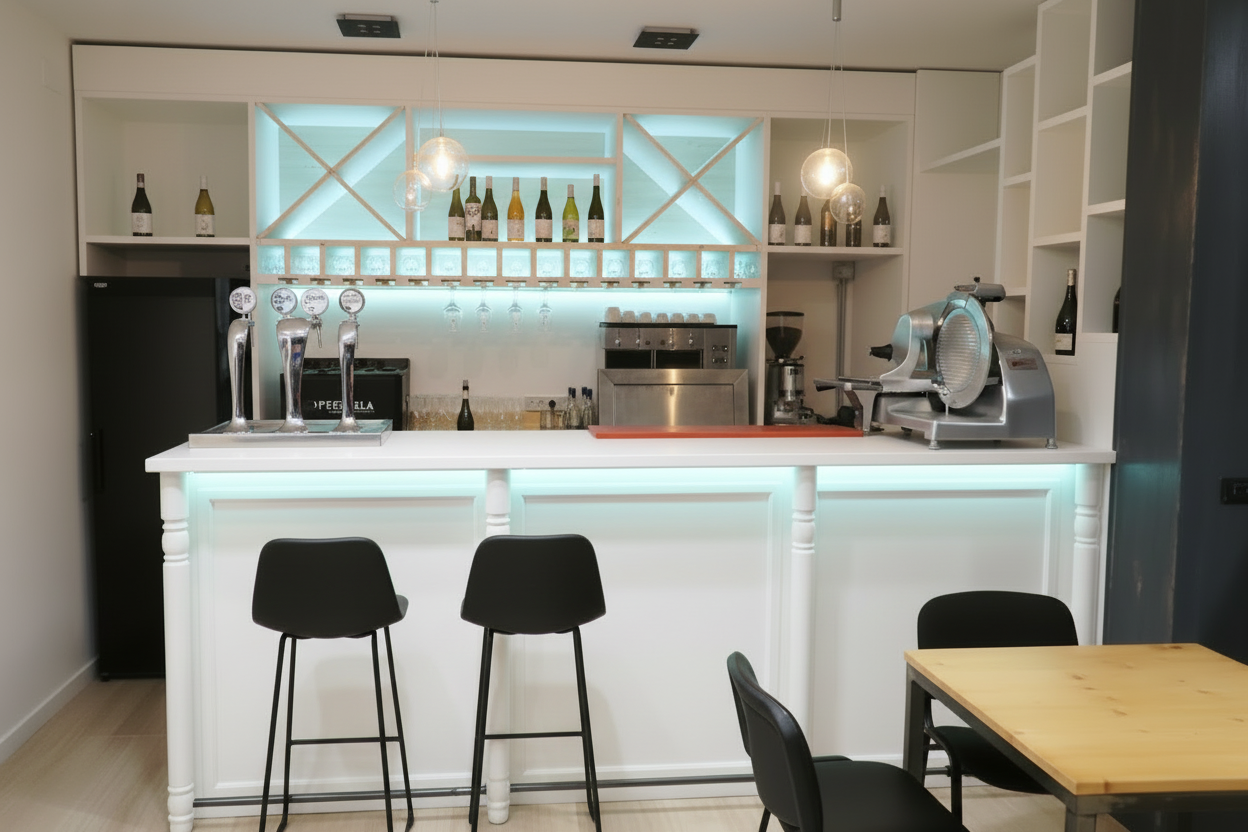 Bancone bar country Professionale Made in Italy