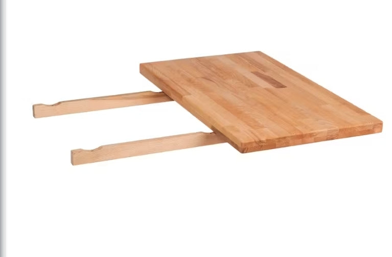Giropanca angolare in legno con  tavolo fisso e sedie