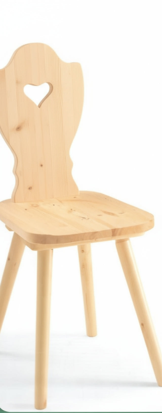 Sedia Tirolese in Pino Grezzo