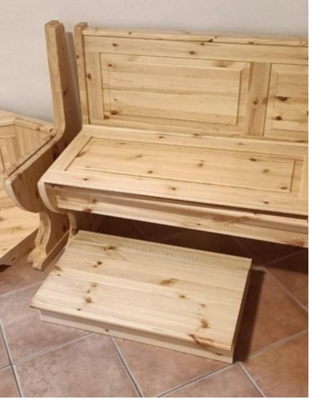 Giropanca Completo per Casa, Pub, Pizzeria in Legno di Pino Massello