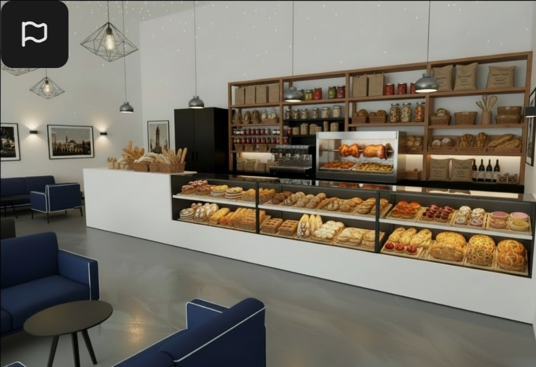 Format pub industrial- moderno, arredo bar