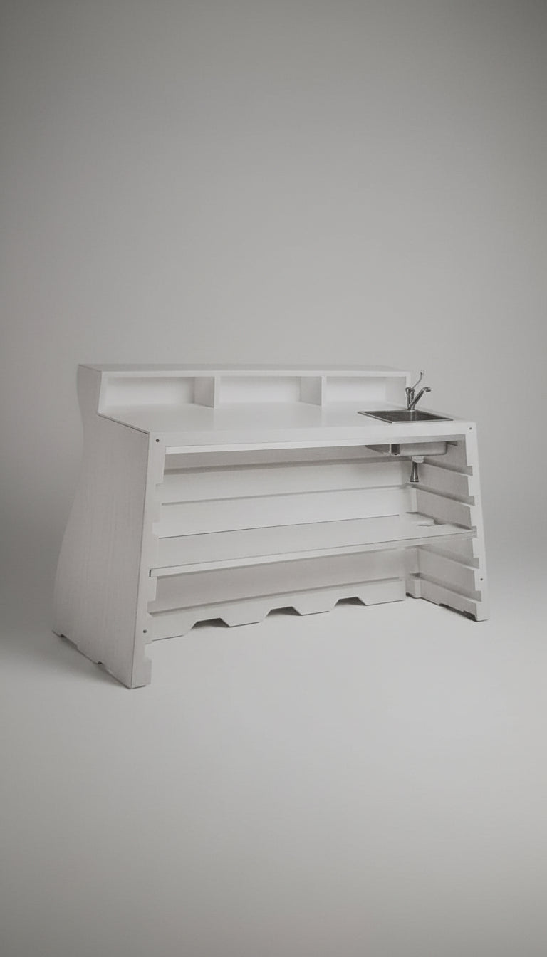 Bancone Bar Luminoso con Lavello Singolo