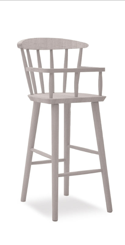Sgabello alto Old America Brooke SG – in massello di faggio
