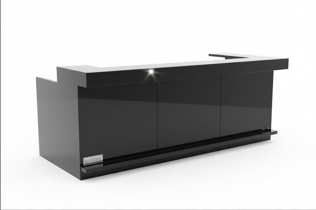 Bancone legno bar professionale per caffetteria, pasticceria