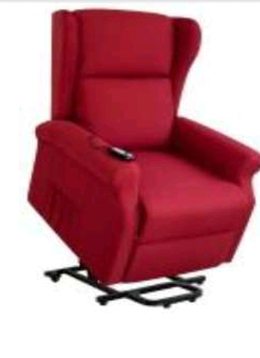 POLTRONA RELAX ELETTRICA CON SISTEMA ALZA PERSONA AD UN MOTORE E POGGIATESTA