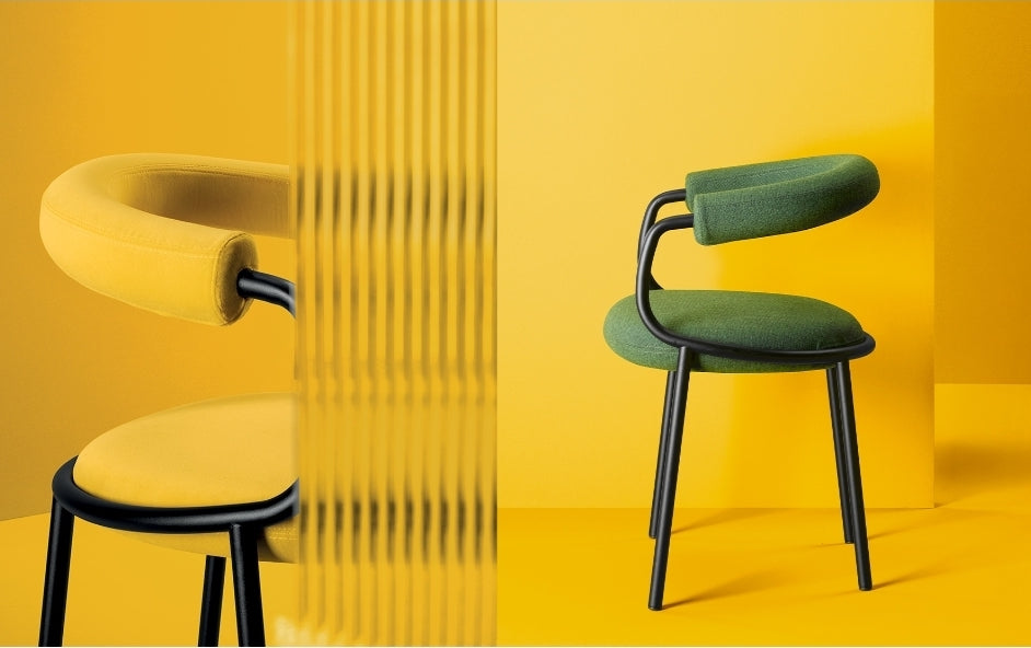 Koala Open - Sedia Design Zaven con Schienale Aperto
